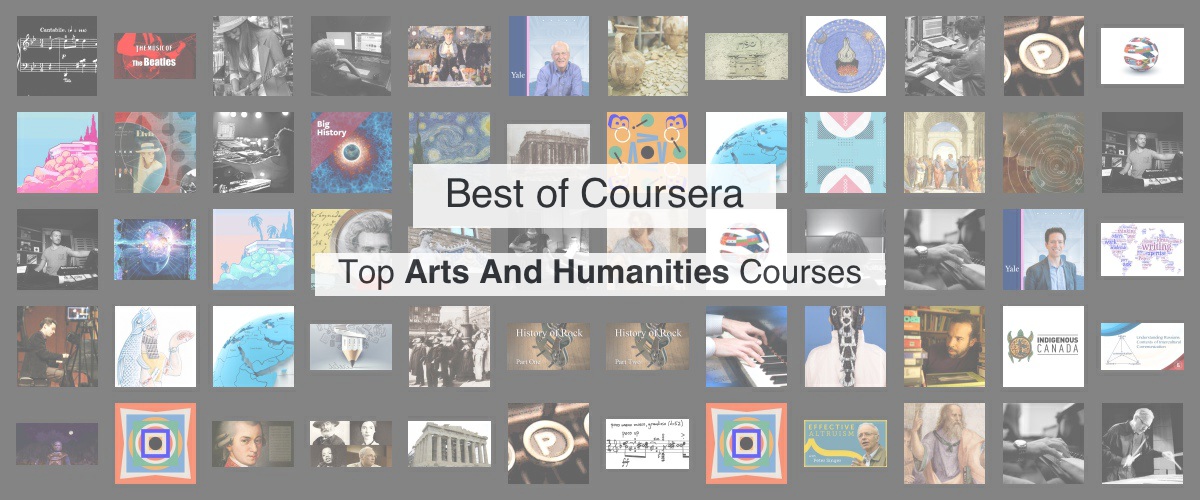 Top 100 Coursera Arts And Humanities Courses By Reddit Upvotes | Reddsera